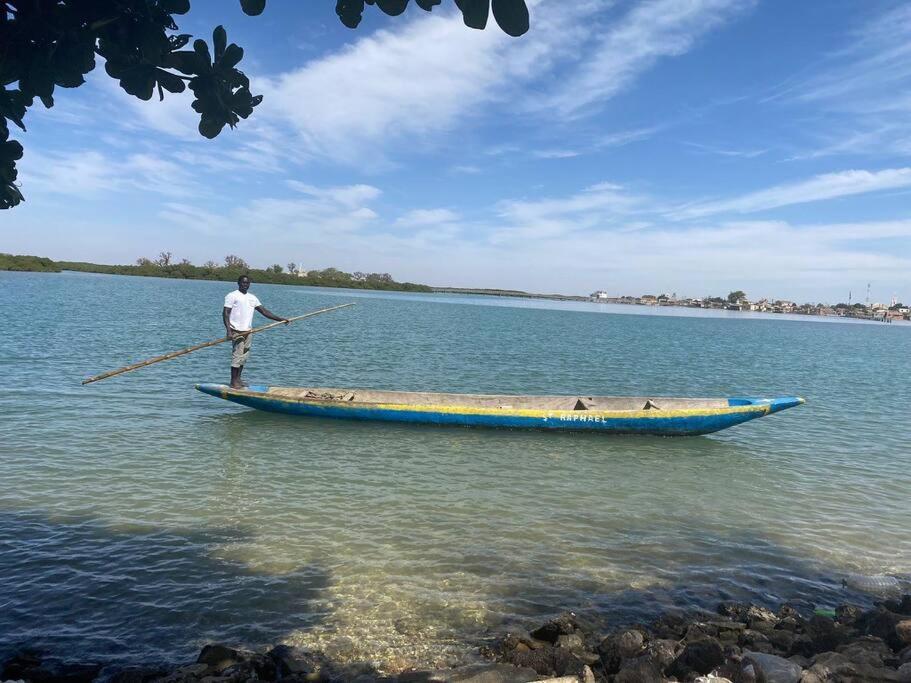 Case Beach Ngalou Sessene Bagian luar foto